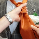 Step Ten - How To Tie A Cravat