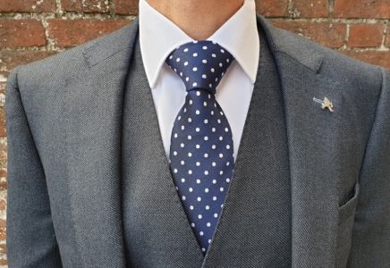 A tie to finish the look