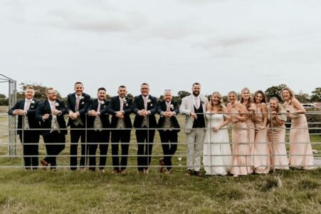 Jack And Sophie Cooper With Guests By @joannacleevephotography