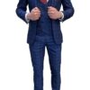 Skopes Felix Blue Check Suit