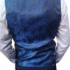 Marc Darcy - Harry Indigo Tweed Blue Waistcoat