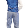 Fratelli – Blue Window Pane Check 3 Piece Suit