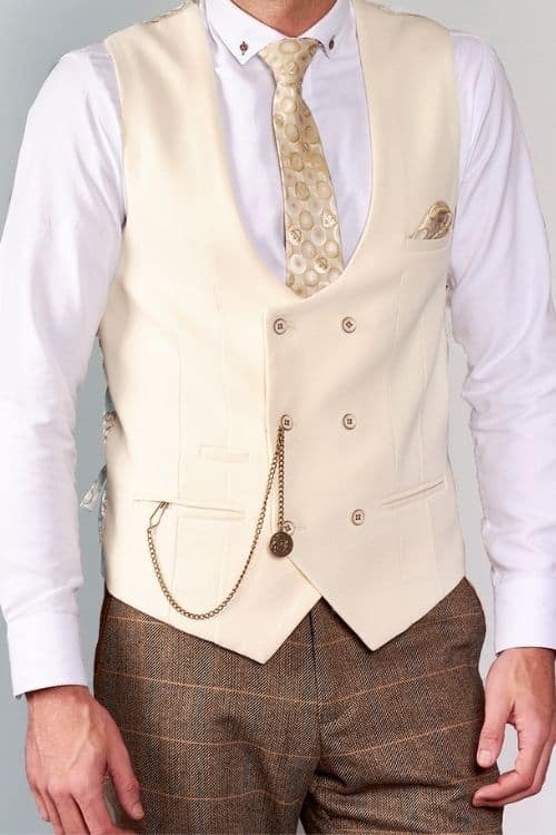 marc darcy double breasted waistcoat