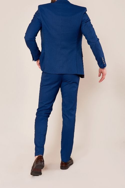 DANNY - Royal Blue Two Piece Suit – Marc Darcy