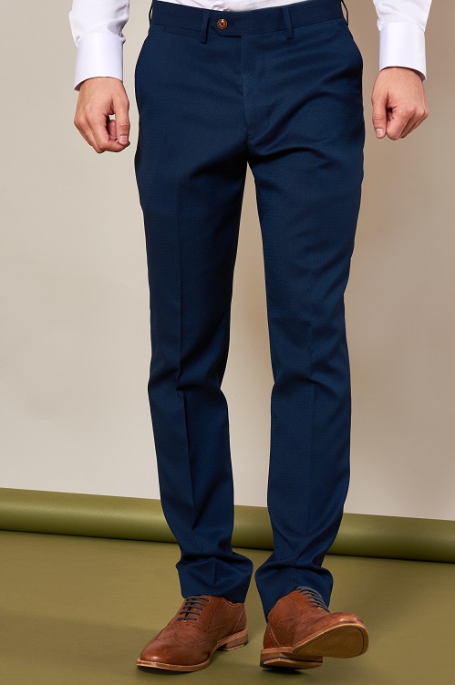 Marc Darcy - Max Royal Blue 3 Piece Suit