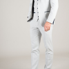 Marc Darcy: Bromley Stone Check Three Piece Suit