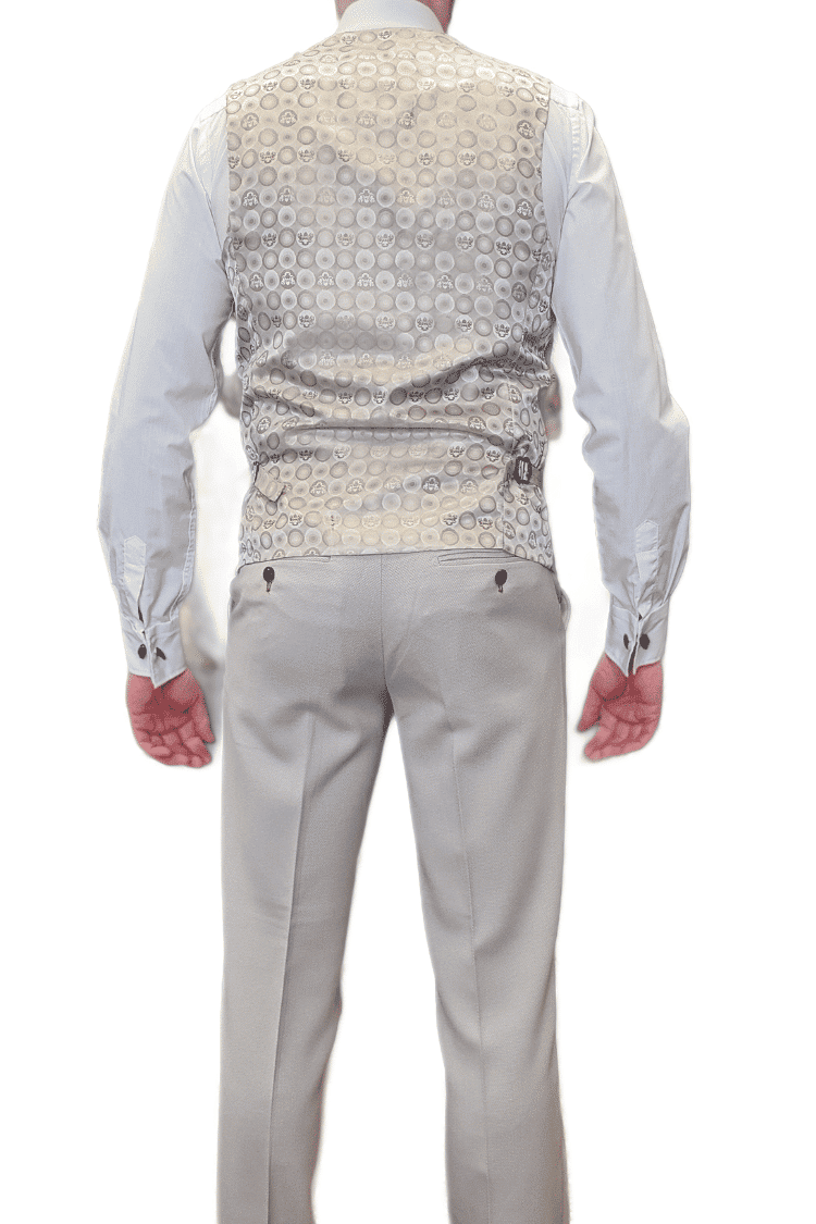 The Harry Maguire Wedding Suit - HM5 Stone Three Piece Suit – Marc