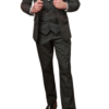 Marc Darcy: Bromley Olive Green Check Three Piece Suit