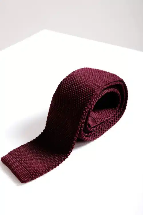 Marc Darcy Knitted Wine Tie
