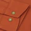 Burnt Orange Garment Washed Twill Classic and Tailored Fit Shirt1