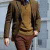 Francis Moss with Red and Blue Overcheck Pure New Wool Jacket