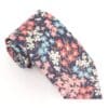 Van Buck Sea Blossom Pink Cotton Tie Made with Liberty Fabric