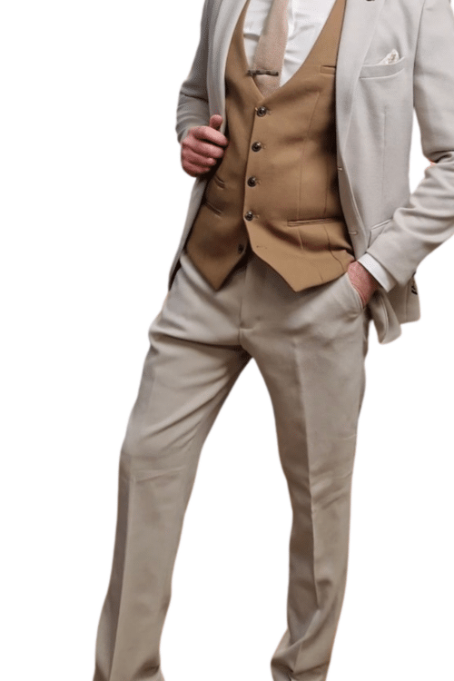 HM5-Stone-Suit-with-Tan-Waistcoat Main