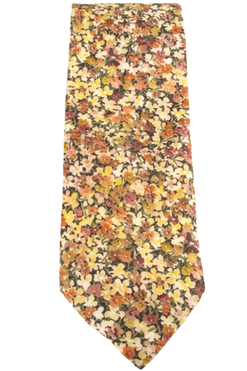 Arrietty Violet Cotton Tie Made with Liberty Fabric