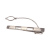 Silver-Tone Tie Clip