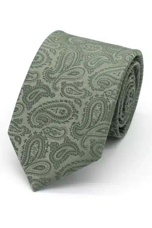 Paisley Tie - Sage