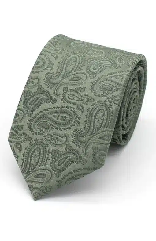 Paisley Tie - Sage