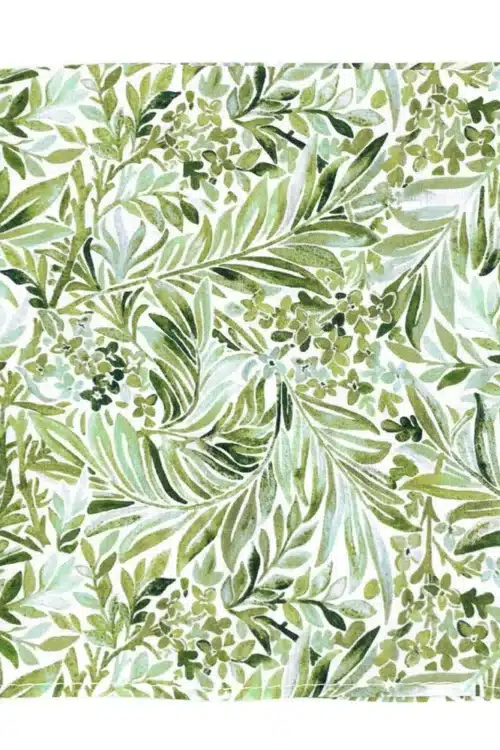 Hank Made With Liberty Fabric - 'Wallace Garden' - Sage