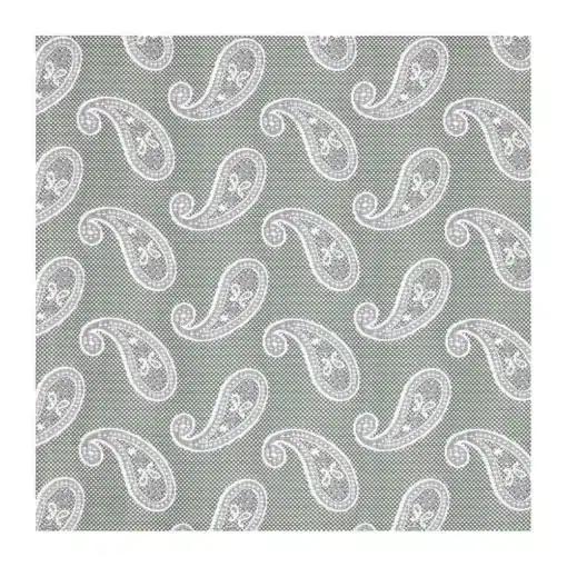 Classic Paisley Silk Hank - Sage